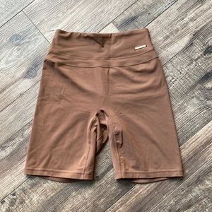 Gymshark Whitney Simmons biker shorts.